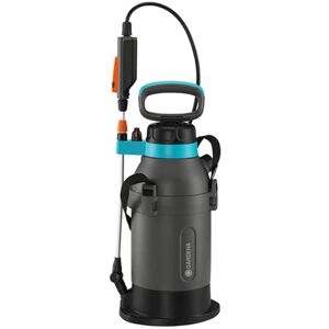 Gardena Pressure Sprayer, Turquoise, Black, Grey, Orange, Silver, Metallic., 5 L Plus