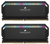 Corsair Dominator Platinum RGB schwarz DIMM Kit 32GB, DDR5-5600, CL36-36-36-76, on-die ECC (CMT32GX5M2B5600C36)