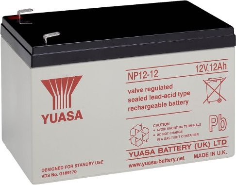Yuasa lead acid battery NP12-12 12Ah