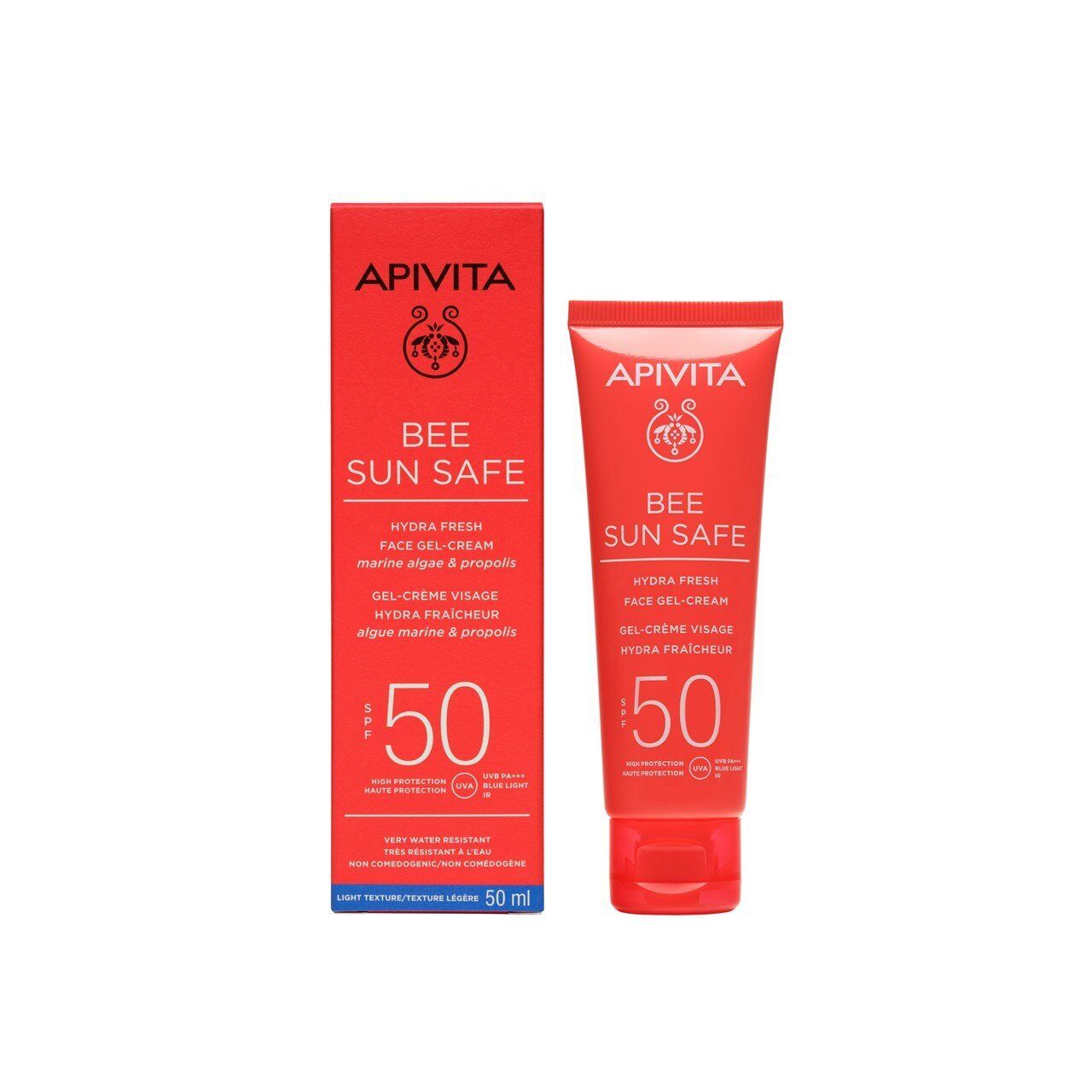 Apivita Bee Sun Safe Sensitive Sonnencreme LSF50+, 50ml