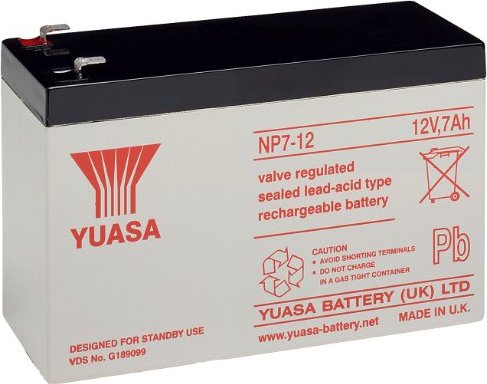 Yuasa lead acid battery NP7-12L 7.0Ah