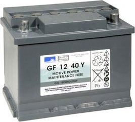 Exide lead acid battery GF-12-040-Y 40Ah