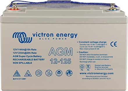 Victron Energy AGM Super Cycle 125Ah 12V (BAT412112081)