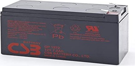 CSB Battery lead acid battery GP1272F2 7.2Ah