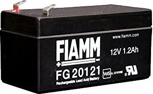 Fiamm lead acid battery FG20121 1.2Ah