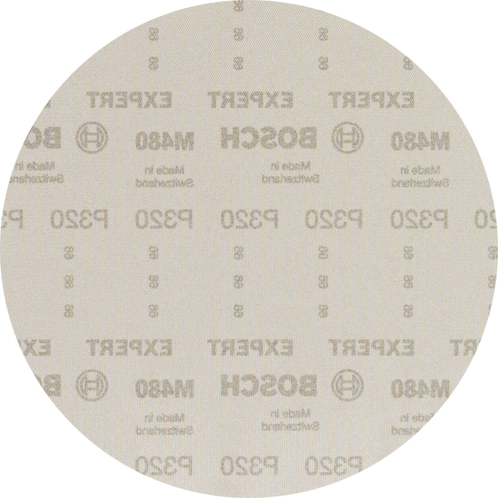 Bosch Professional 25x Expert M480 Sanding Net (Ø 225 mm, Grit 320, Accessories Drywall Sander)
