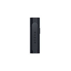 Razer Seiren BT: Bluetooth Microphone for Mobile Streaming (Android, iPhone/iOS) - Clip-On Design - Wireless Lavalier Lapel Omnidirectional Mic - 2 Wind Socks - 3.5MM Port - Great for Vlogging, Black