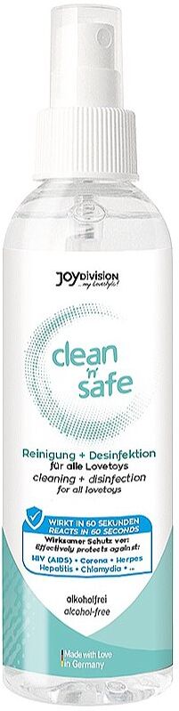 JoyDivision Clean and safe cleaning spray 200 ml