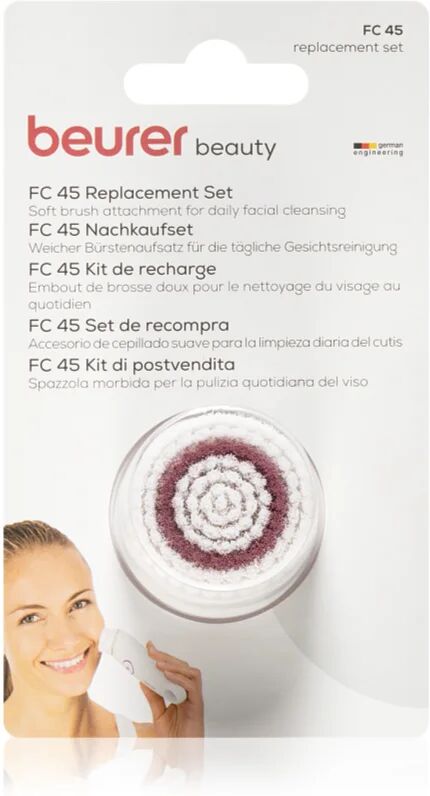 BEURER FC 45 skin cleansing brush replacement heads For FC 45 1 pc