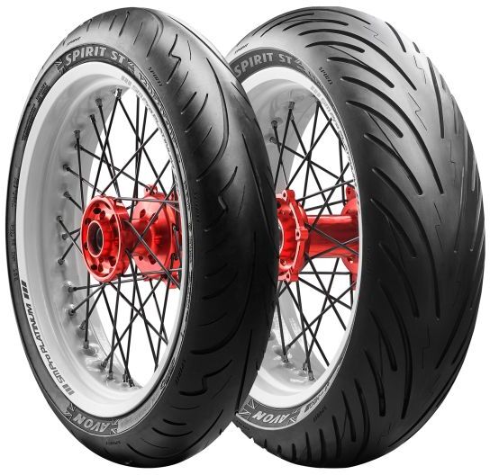 Avon Spirit ST Motorcycle Tyre - 120/60 ZR17 (55W) TL - Front