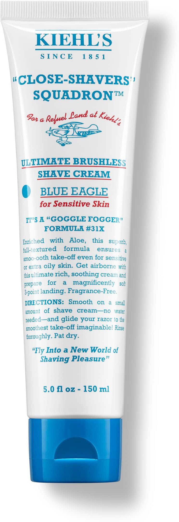 Kiehl's Ultimate Brushless Shave Cream - Blue Eagle