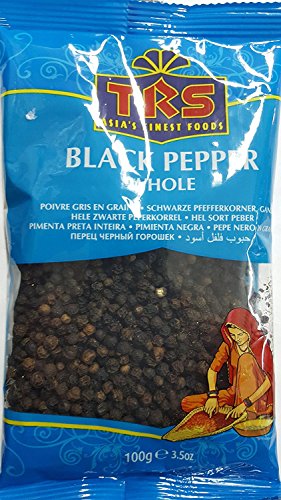 100g TRS Whole Black Pepper (Black Peppercorns)