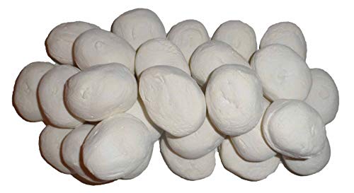 30 New Gas Fire Replacement Ceramic Pebbles Replacements/Bio Fuels/Ceramic/Boxed (white) In coals 4 you packing [Energy Class A]