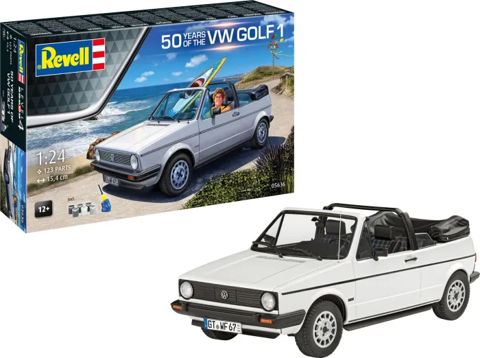 Revell gift set 50 Years of the VW Golf 1 (05636)