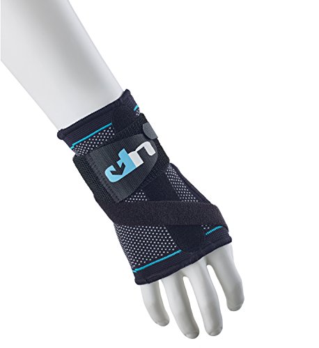 1000 Mile Performance Advanced 1000 Mile Compression Wrist Support with Splint, Large, K-REY-UP5186L, black