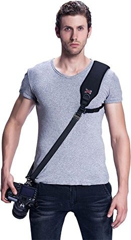 S&M Rehberg photo Speed F1 Black Kingkong Carrying Strap