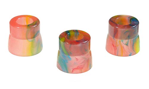 Armerah Drip Tip Mouthpiece for Aspire Cleito/Atlantis-EVO Short/Medium Marble Resin 3 Pack Pink