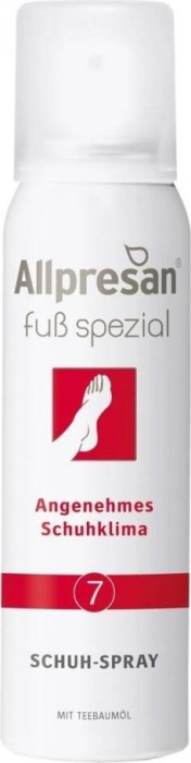 Allpresan Fuß spezial Schuh Spray Nr. 7 Angenehmes Schuhklima, 100ml