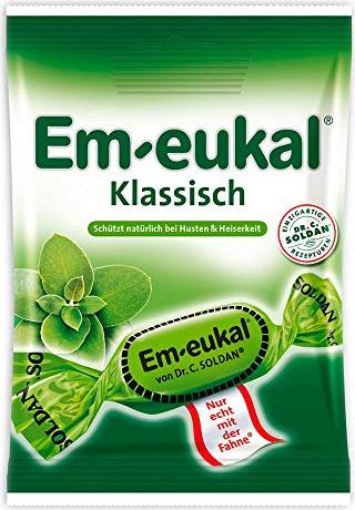 Soldan Em-eukal Klassich Hustenbonbons, 75g