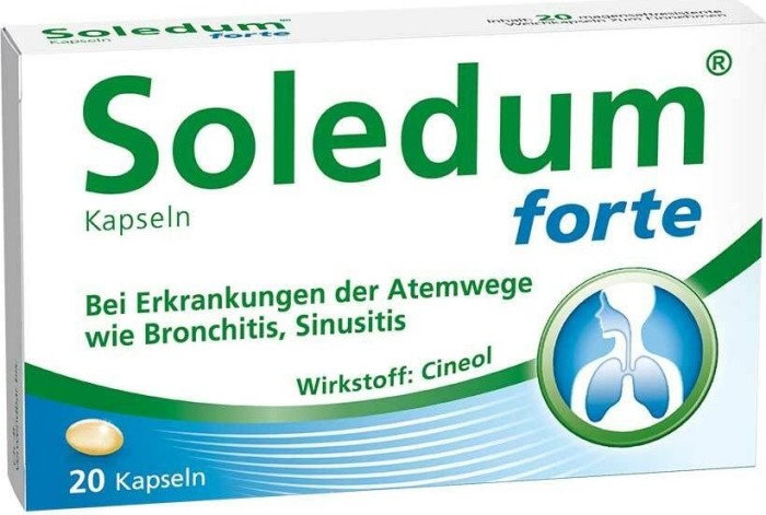 Soledum forte 200mg Kapseln, 20 Stück