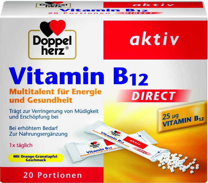 Doppelherz Vitamin B12 direct, 20 Stück