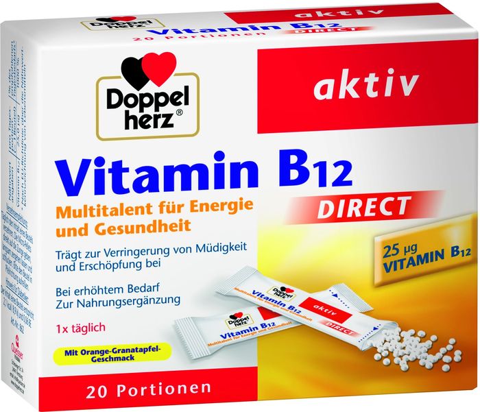 Doppelherz Vitamin B12 direct, 20 Stück