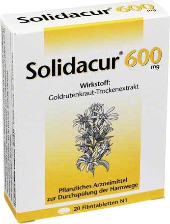 Solidacur 600mg Filmtabletten, 20 Stück