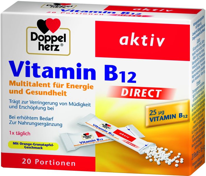Doppelherz Vitamin B12 direct, 20 Stück