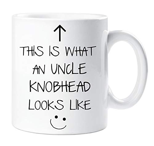 60 Second Makeover Limited This is What an Uncle Knobhead Looks Like Mug V2 Gift Cup Ceramic Fathers Day Uncle
