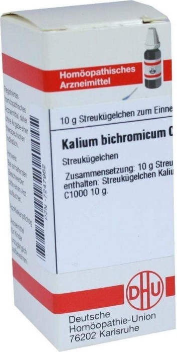 DHU Kalium bichromicum Globuli C1000, 10g