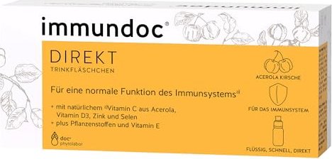 immundoc DIREKT Trinkfläschchen, 60ml (6x 10ml)
