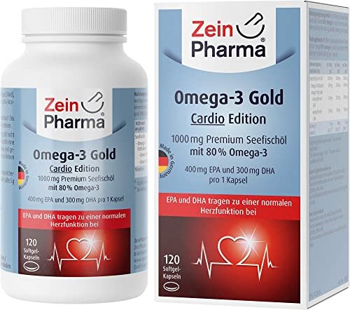 Omega-3 Gold Cardio Edition Kapseln, 120 Stück