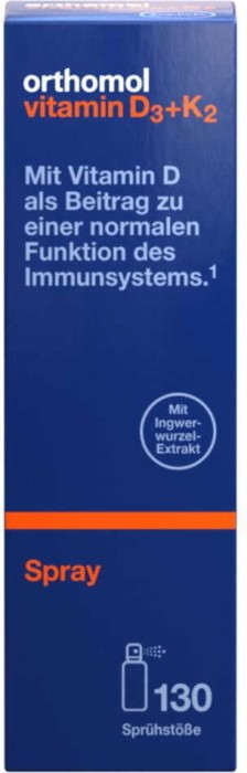 Orthomol Vitamin D3 + K2 Spray, 20ml