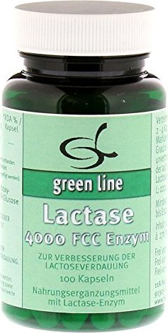 11A Nutritheke Lactase 4000 FCC Enzym Kapseln, 100 Stück