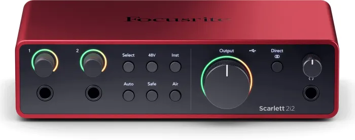 Focusrite Scarlett 2i2 4th Gen