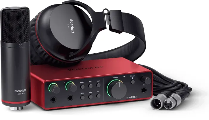Focusrite Scarlett 2i2 Studio 4th Gen