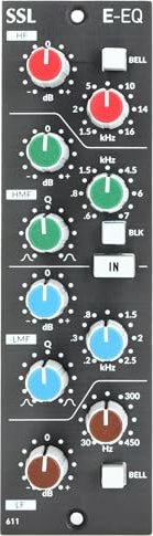 Solid State Logic 500 Series E-Series EQ modules