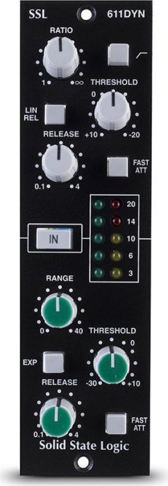 Solid State Logic 500 Series E-Series Dynamics modules