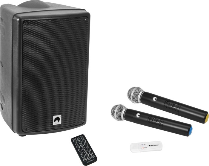 Omnitronic WAMS-08BT MK2 + UWM-2HH USB wireless microphone set (20000635)