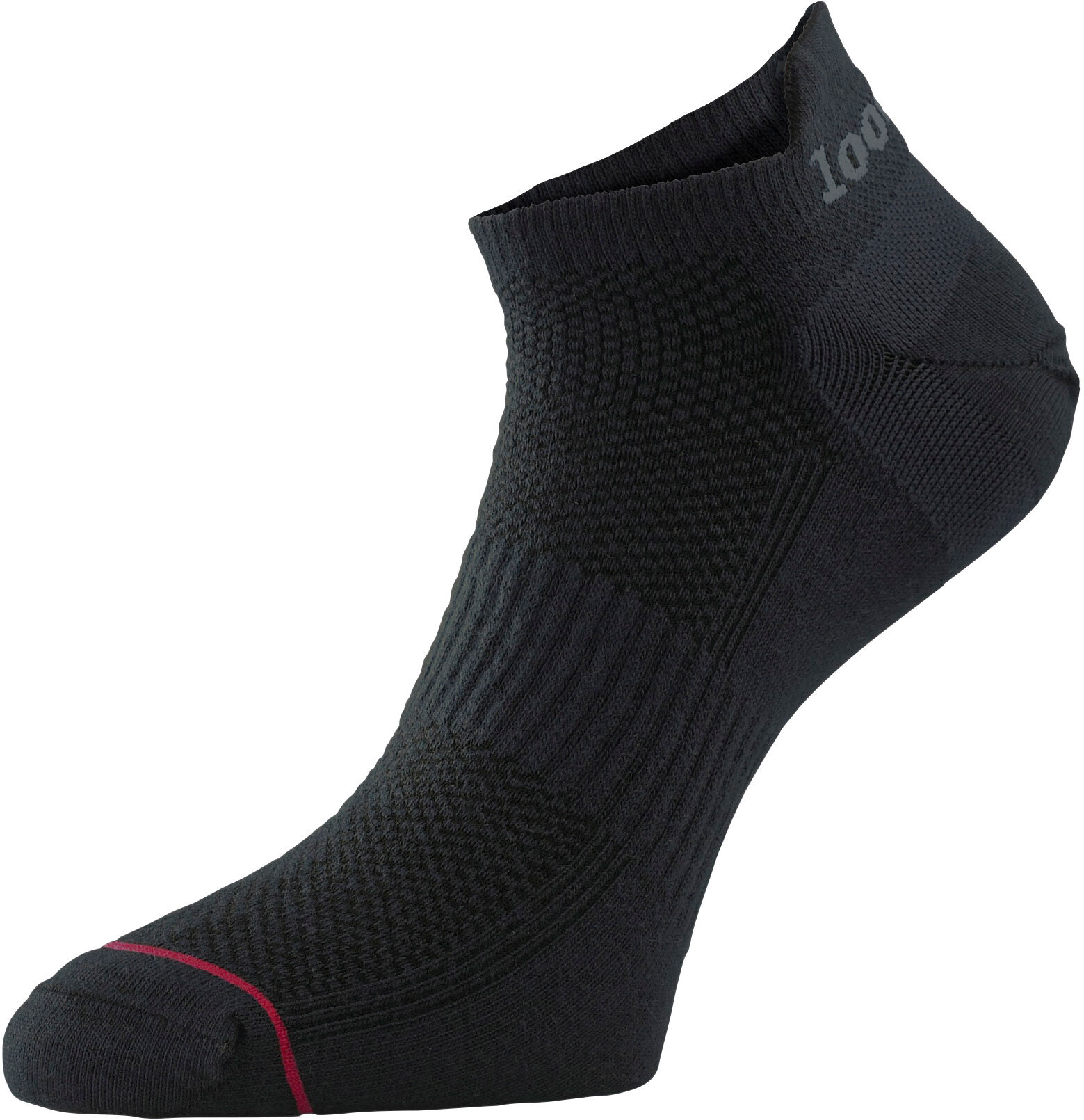 1000 Mile Trainer Liner Men's Sports Socks-Black, Large/Size UK 9-11.5, L (Mens)
