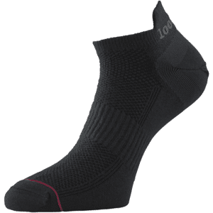 1000 Mile Trainer Liner Men's Sports Socks-Black, Large/Size UK 9-11.5, L (Mens)