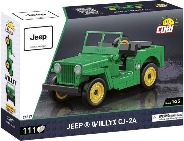 Cobi Jeep Willys CJ-2A grün (24517)