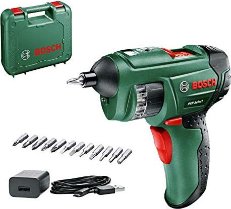 Bosch DIY PSR Select cordless screwdriver incl. case + rechargeable battery 1.5Ah (0603977021)