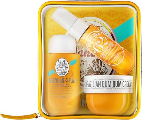 Sol de Janeiro Bum Bum Jet Set Körperspray 30ml + DG 90ml + Creme 50ml Geschenkset