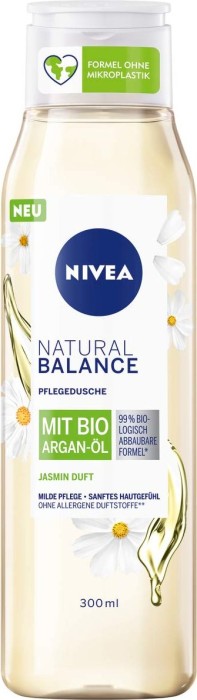 Nivea Natural Balance Jasmin Duschgel, 300ml