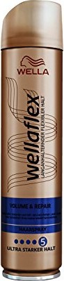 Wella Wellaflex Volume & Repair Haarspray, 250ml