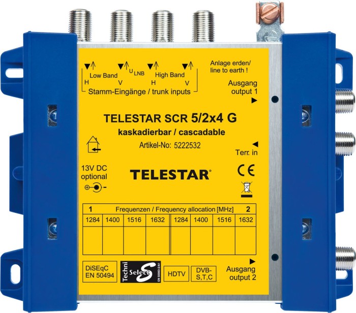 Telestar SCR 5/2x4 G (5222532)