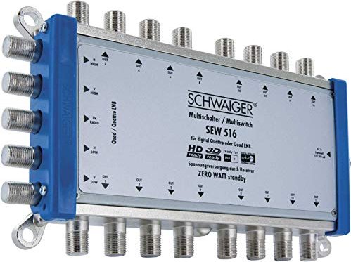 Schwaiger SAT Multi-Switches 5/6 (SEW4056 531)