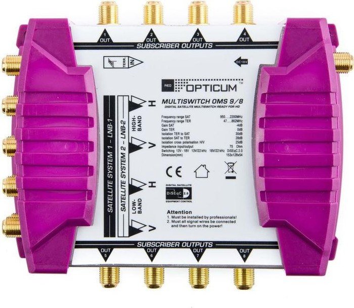Opticum OMS 9/8p without LNB (2007)