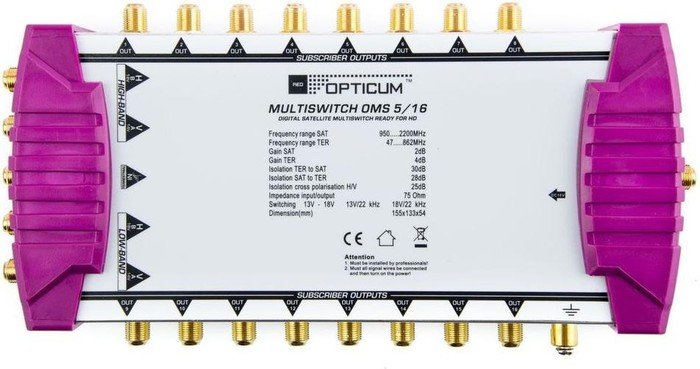 Opticum OMS 5/16p without LNB (2004)